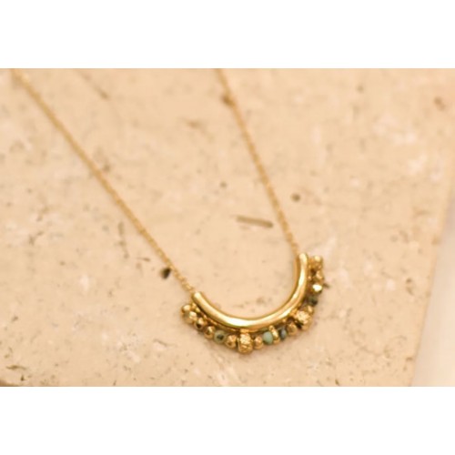 Collier Pilk - Turquoise africaine