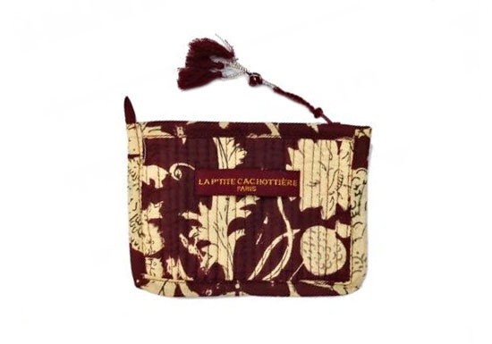 Petite pochette India Prune