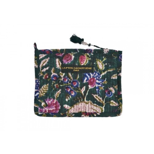 Pochette India Vert