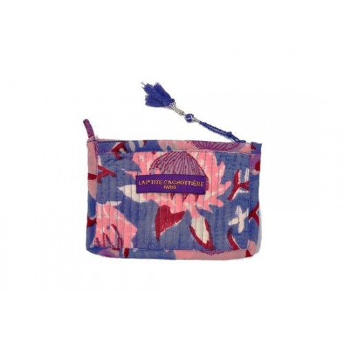 Petite pochette India Parme