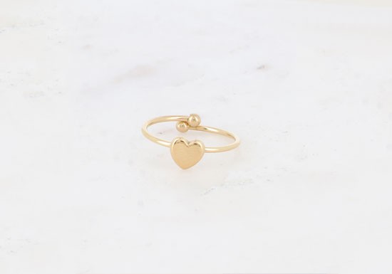 Bague enfant Petit Cœur (taille XS)