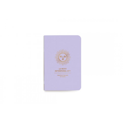 Petit carnet Intemporel Solar - mauve