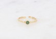 Bague Lydia - Jaspe vert