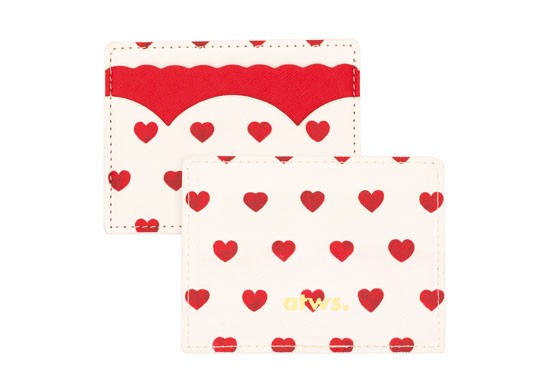 Porte-carte Red hearts