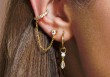 Boucles d'oreilles Juliette Hoop (coloris au choix)