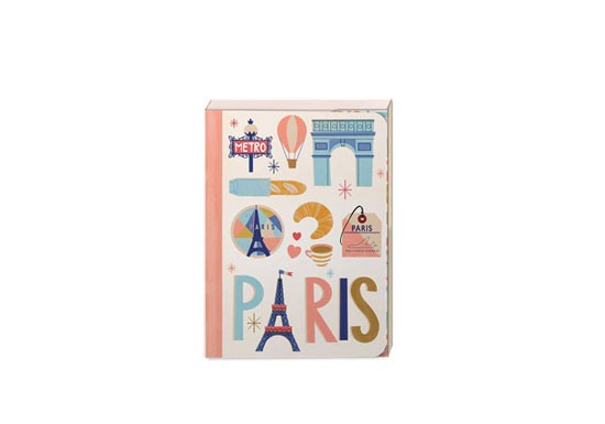Carnet de notes Paris