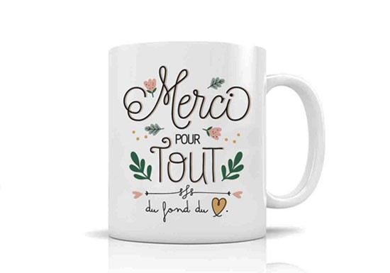 Mug Merci pour tout