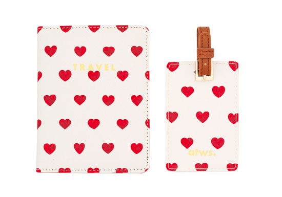 Set de voyage Red hearts