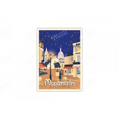 Carte Postale Montmartre - Place du Tertre