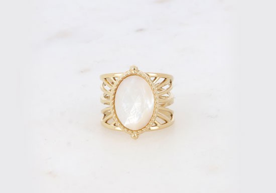 Bague Cybelle - Nacre