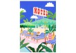 Kit de peinture au numéro - The motel pool