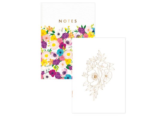 Set de 2 carnets - Granny lilac