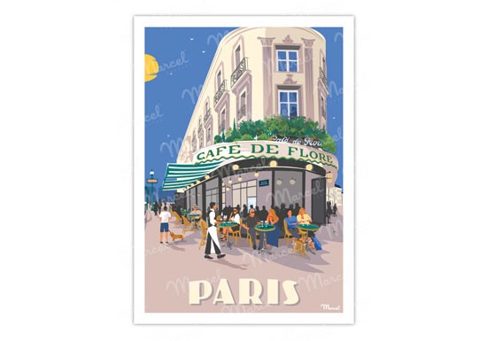 Poster Boulevard Saint Germain