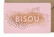 Mini carte Confettis Bisou rose