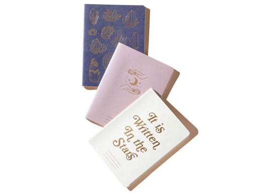 Lot de 3 Notebooks - Mystic