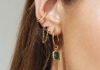 Boucles d'oreilles Don post (coloris au choix)