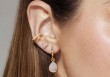 Boucles d'oreilles Laura (pierres au choix)