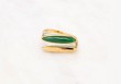 Bague Prune - Agate verte