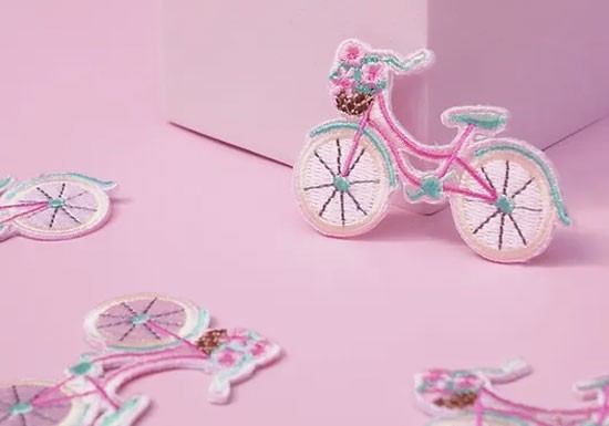 Patch thermocollant Bicyclette