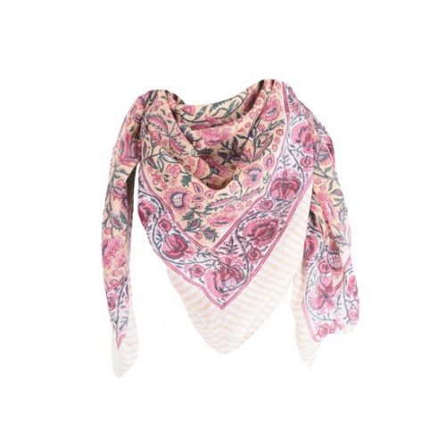Foulard Anaya - rose beige