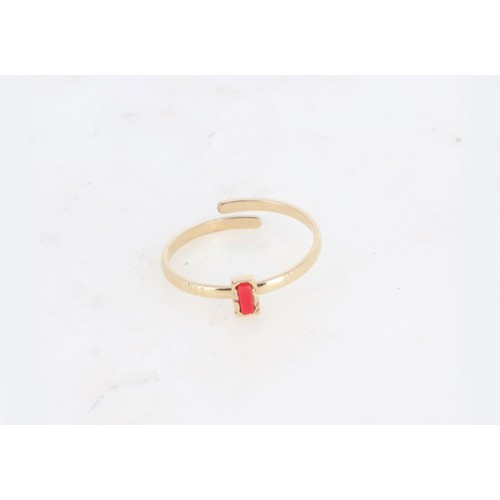 Bague Jaya - Corail
