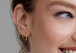 Boucles d'oreilles Tiny Heart contour