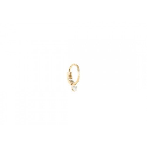 Mini anneau Delhi blanc