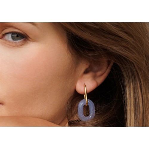 Boucles d'oreilles Una (coloris au choix)