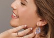 Boucles d'oreilles Una (coloris au choix)