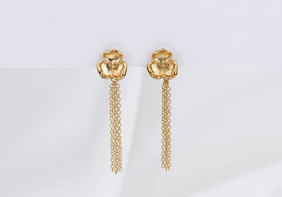 Boucles d'oreilles Flora