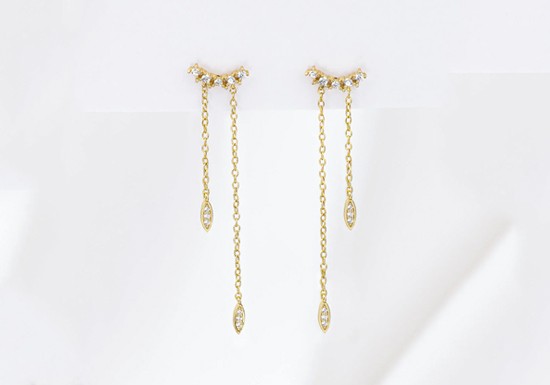 Boucles d'oreilles Gia long
