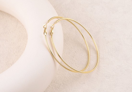 Boucles d'oreilles Chiara (diamètre au choix)