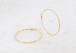 Boucles d'oreilles Chiara (diamètre au choix)