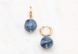 Boucles d'oreilles Oreade (bleu ou vert)