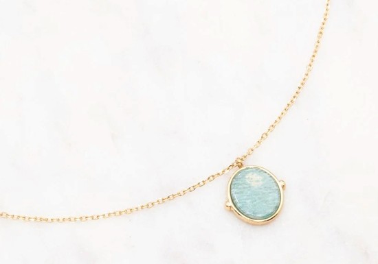 Collier Ginnette - Amazonite