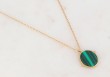 Collier Ginnette - Malachite