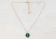 Collier Ginnette - Malachite