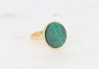 Bague Ginnette - Malachite