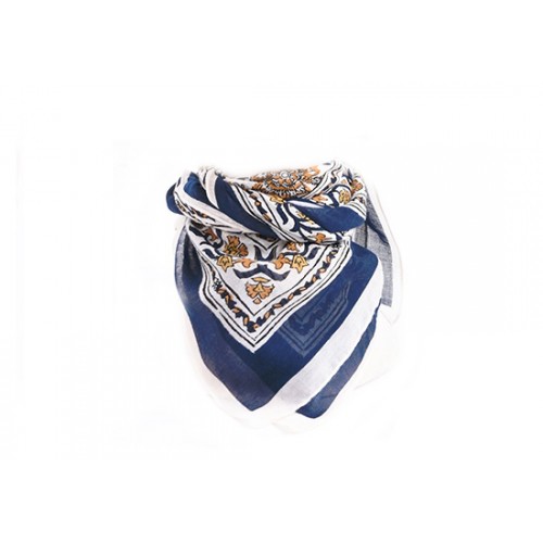 Foulard Asha - bleu marine