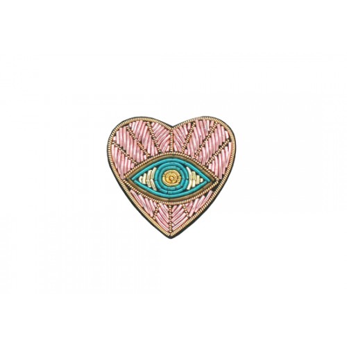 Broche Nazar rose