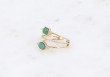 Bague Lunatéssa Jaspe vert