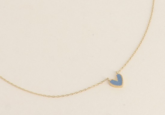 Collier Yesenia - Bleu Denim