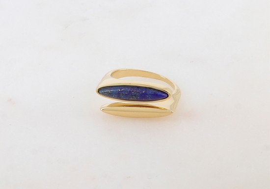 Bague Kahni - Lapis Lazuli