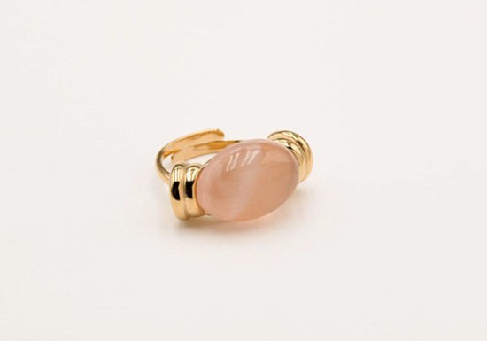 Bague Claryssia - Quartz rose