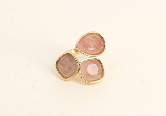 Bague Idrissa - Quartz fraise