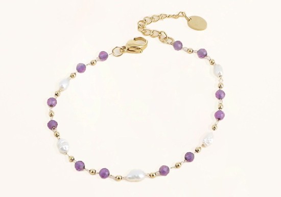 Bracelet Florinia - Améthyste