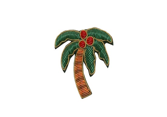 Broche Palmier