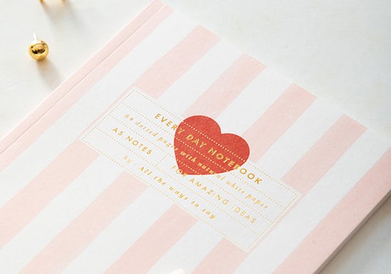 Cahier A5 - Pink Stripes