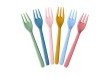 Fourchettes à gâteau - Multicolore - Lot de 6