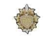 Broche Ex voto doré